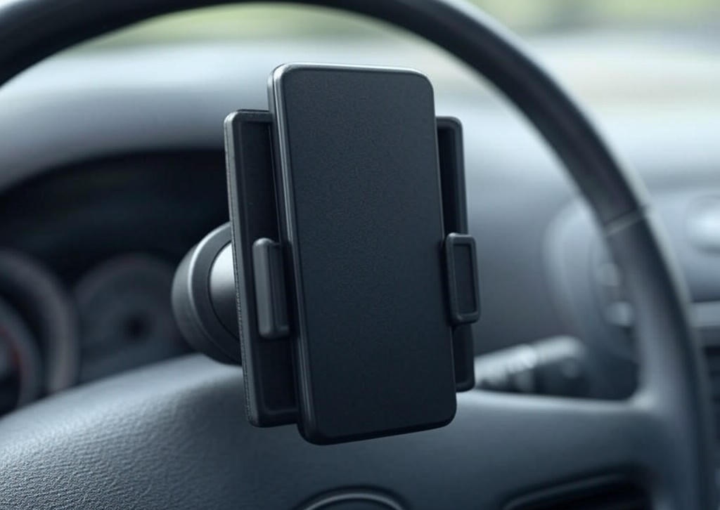 ACMEZING 차량용 핸드폰 거치대 흡착식 대쉬보드형+송풍구형 거치대 Z12, 블랙, 1개 - 이미지 1