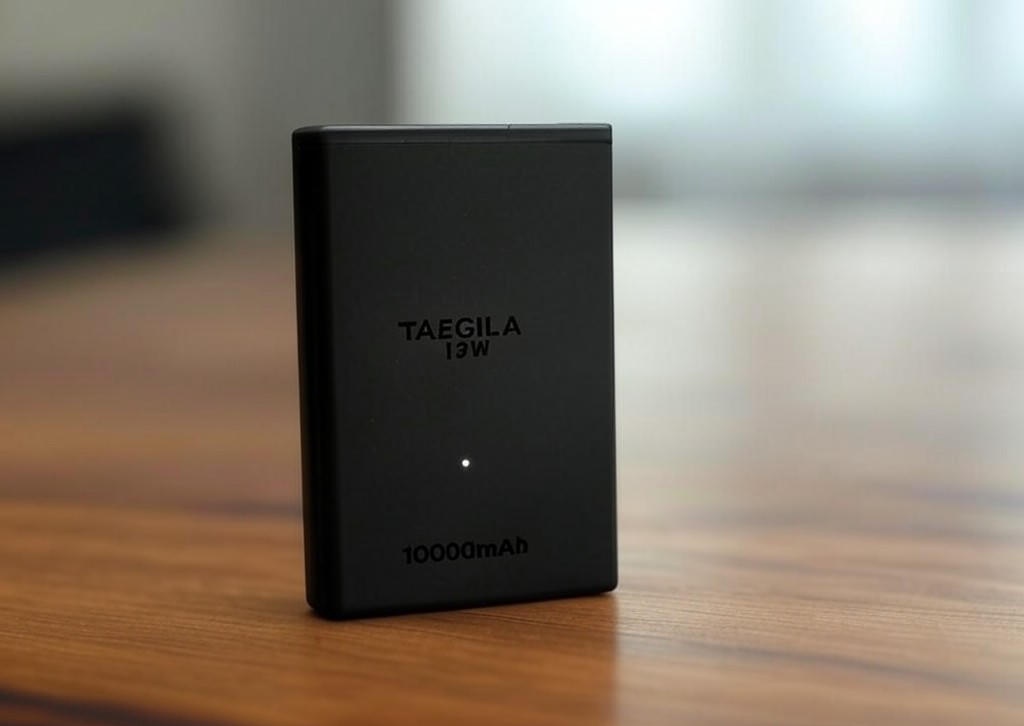 TAEGILA 15W 맥세이프 무선 보조배터리 PD20W 고속충전 10000mAh, 블랙 - 이미지 1