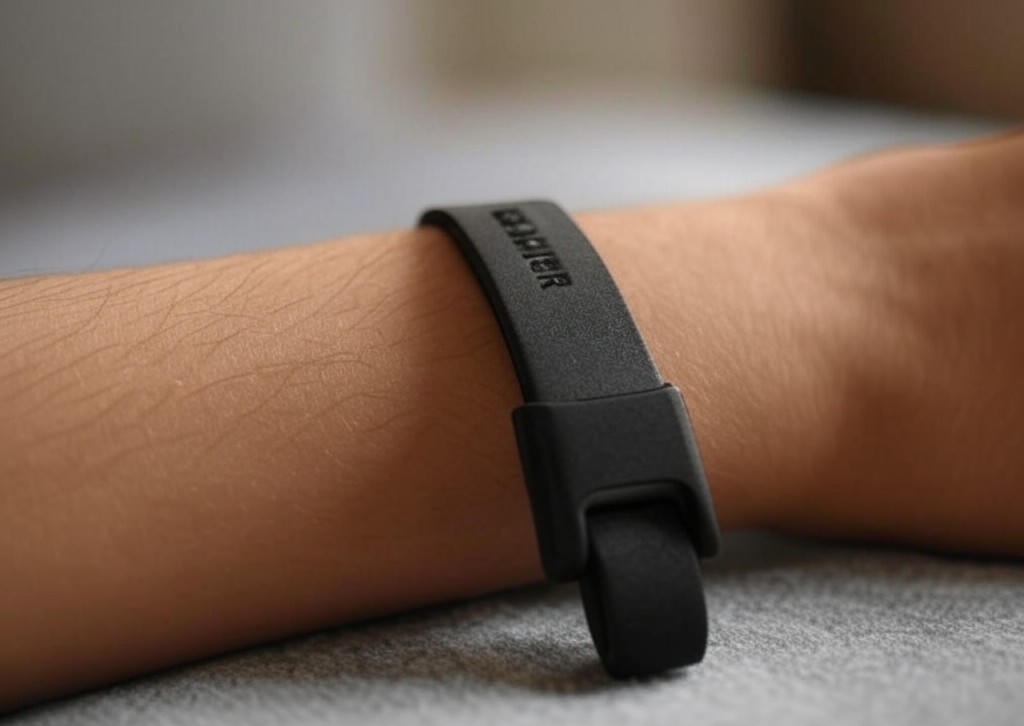 구스페리 원터치 핸드폰 손목 스트랩, 블랙, 1개 - 이미지 1