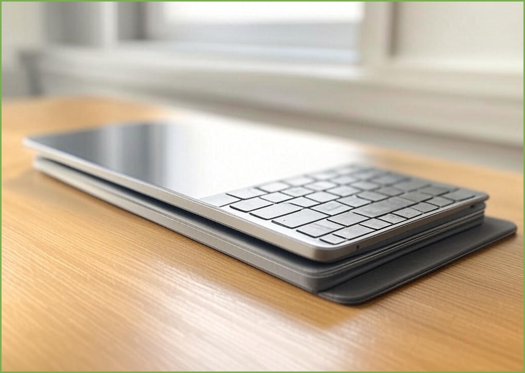 구조독 6세대 캔틸레버 마그네틱 스탠드 아이패드 미니6 매직키보드 케이스 - 이미지 1