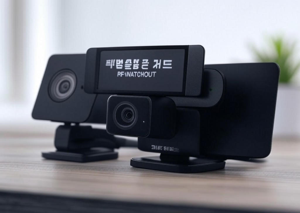 보안용 웹캠 커버 2종 세트 RF-WATCHOUT - 이미지 1