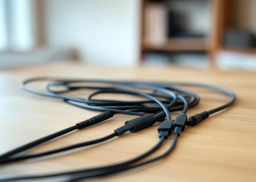 신지모루 로프 아이폰 고속충전 케이블 3개, 2m, 블랙 - 이미지 1