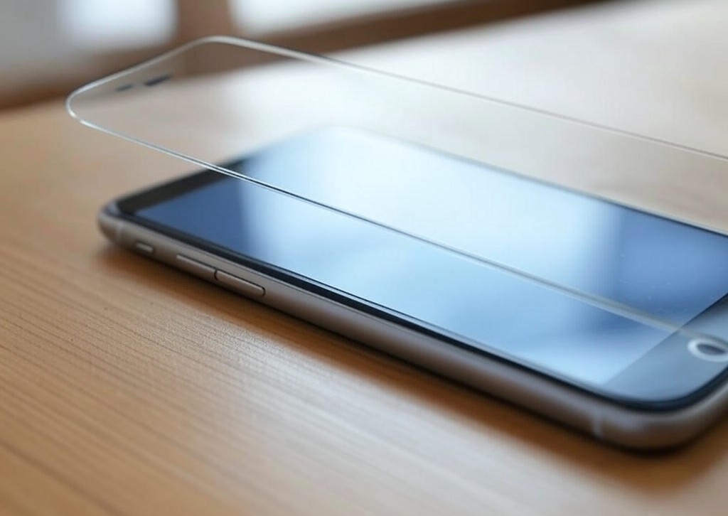 신지모루 풀커버 하이브리드 강화유리 휴대폰 액정보호필름 2매입 - 이미지 1