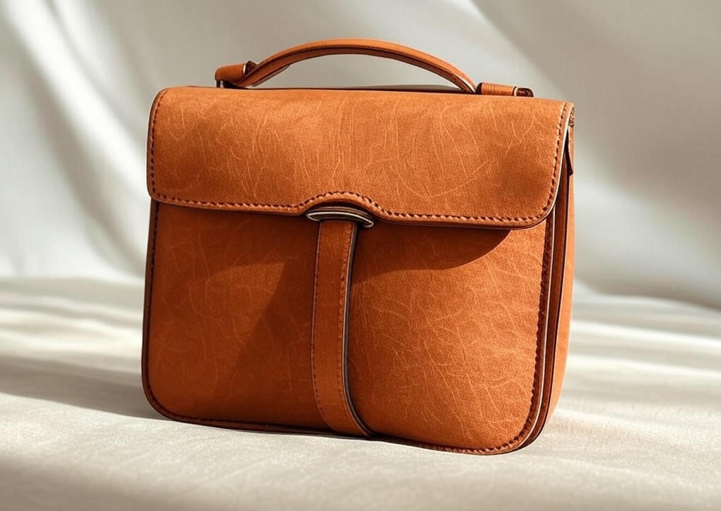 포리브레 벨트 가죽 허리 미니백 힙색 핸드폰가방 - 이미지 1