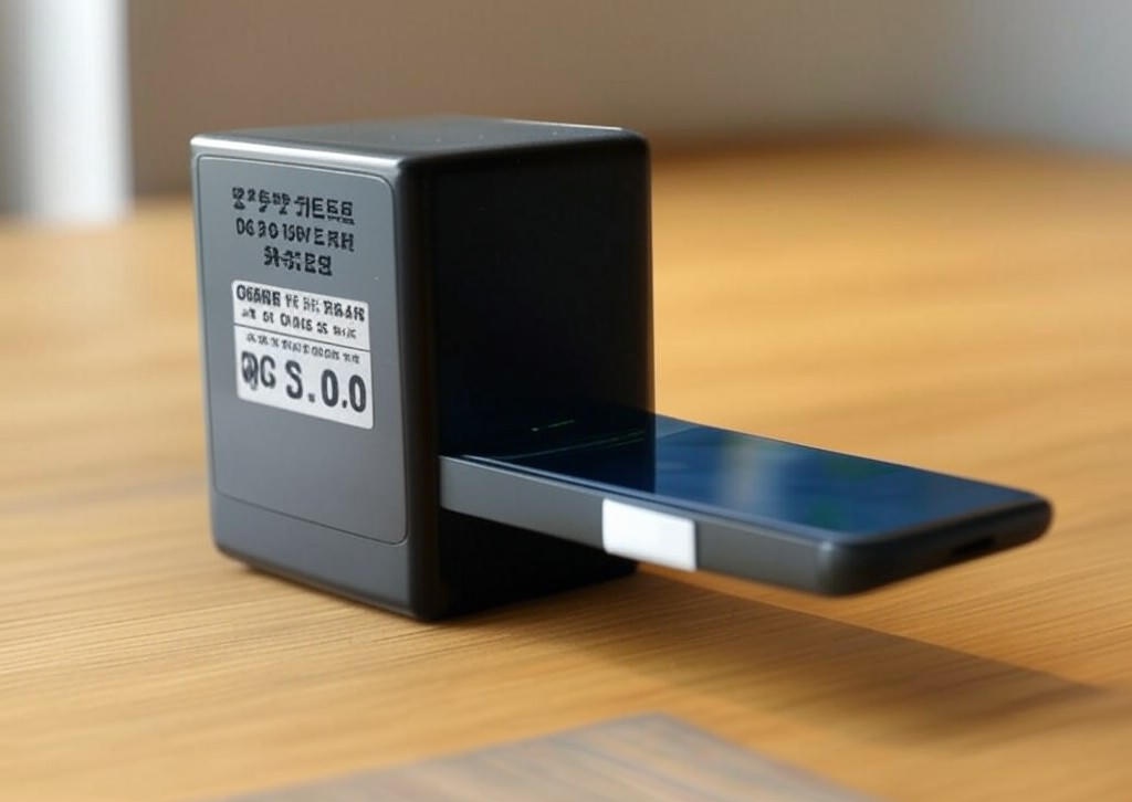 홈플래닛 퀄컴 공식인증 QC 3.0 18W 고속충전기 + C타입 케이블 1.2m 세트 - 이미지 1