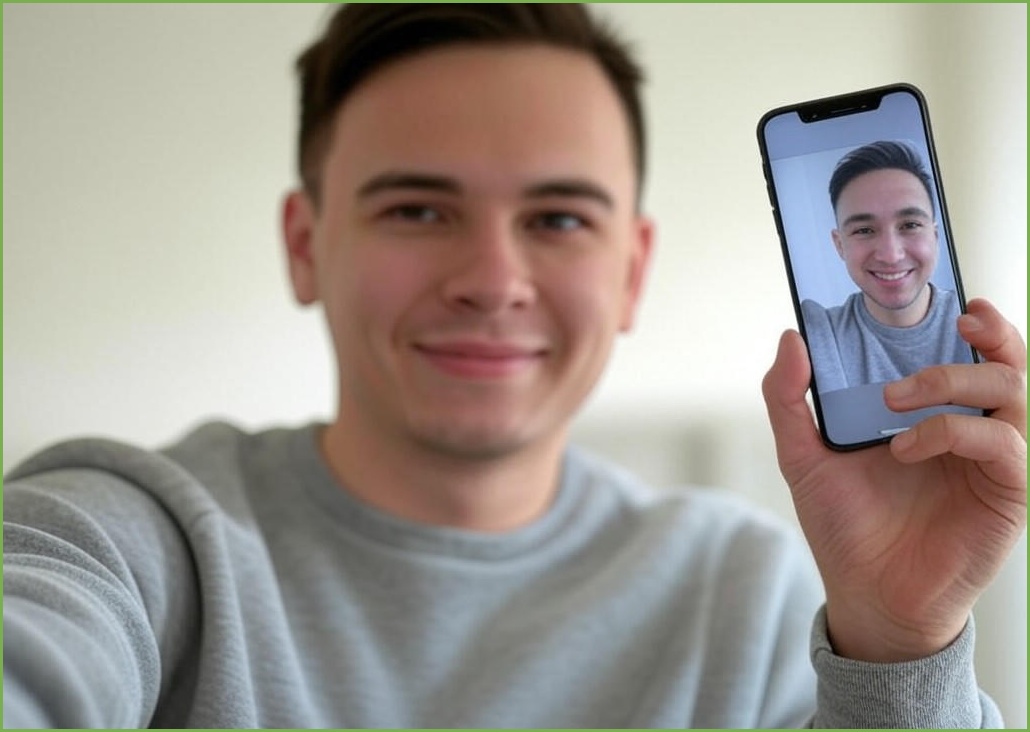 후면 모니터 셀카 맥세이프 스크린 촬영 미러링 사용 브이로그, 그레이, 1개 - 이미지 1